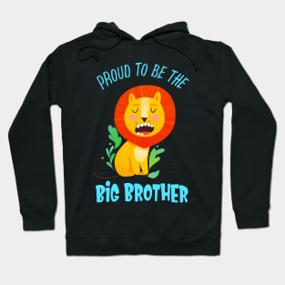 Proud To Be A Big Brother Sibling Hoodie